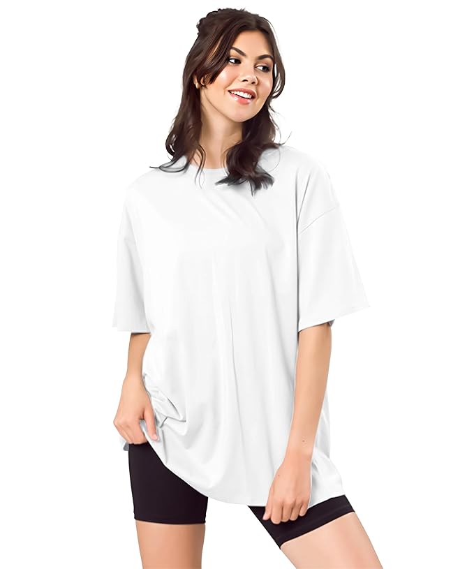 Oversized T-Shirt for Women || Graphic Printed Loose fit Womens Tshirts