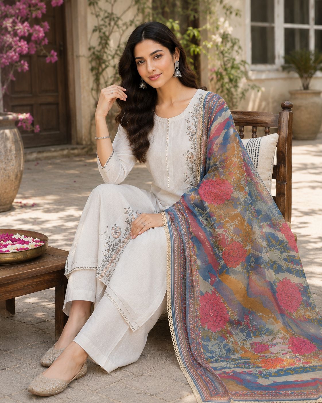 Cotton-Linen Blend Fashion Fabric Image