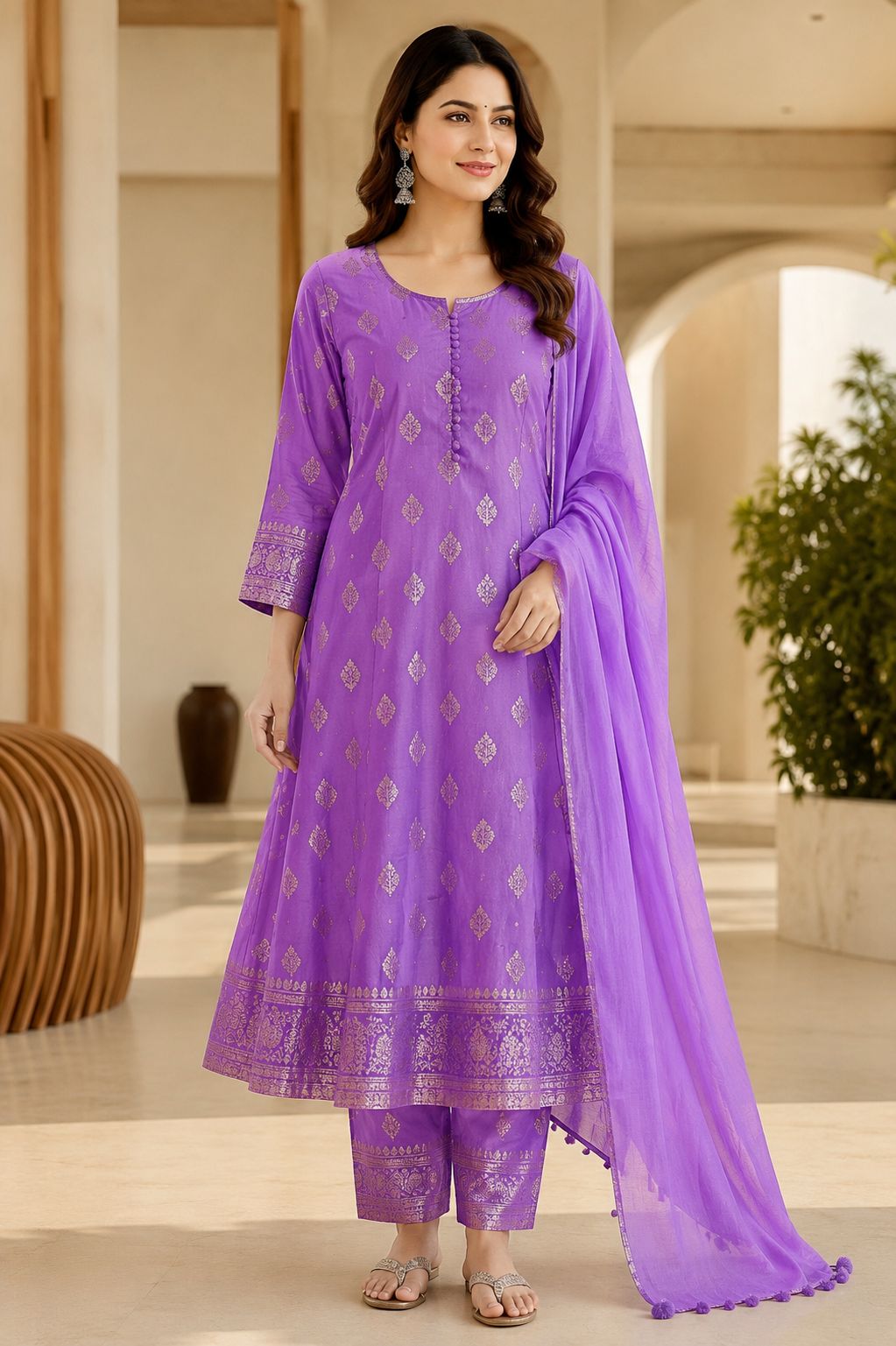 Aradhana Women's Royal Purple Image